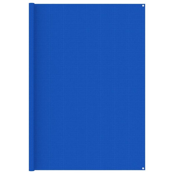 Tepih za šator 250 x 450 cm plavi