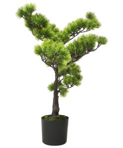 Umjetni bonsai bor s posudom 60 cm zeleni