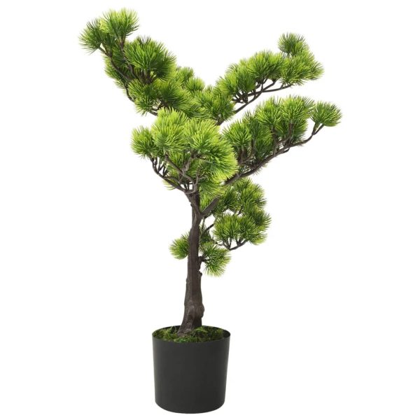 Umjetni bonsai bor s posudom 60 cm zeleni