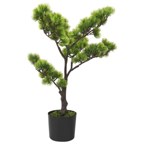 Umjetni bonsai bor s posudom 60 cm zeleni - Image 3