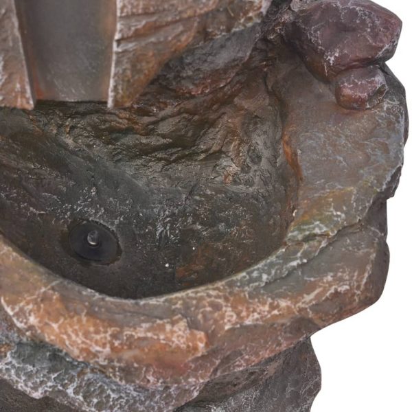 Unutrašnja fontana od poli-smole s LED svjetlima - Slika 4