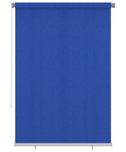 Vanjska roleta za zamračivanje 160 x 230 cm plava HDPE