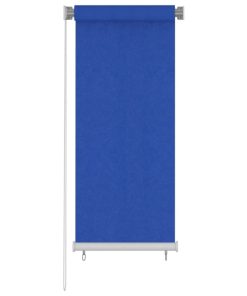 Vanjska roleta za zamračivanje 60 x 140 cm plava HDPE