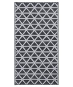 Vanjski tepih crni 120 x 180 cm PP