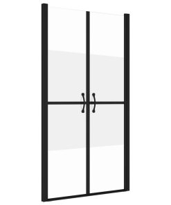 Vrata za tuš-kabinu napola matirana ESG (83 - 86) x 190 cm