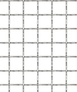 Vrtna mrežasta ograda od nehrđajućeg čelika 50x50 cm 11x11x2 mm