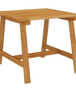 Vrtni blagovaonski stol 88x88x74 cm od masivnog drva bagrema