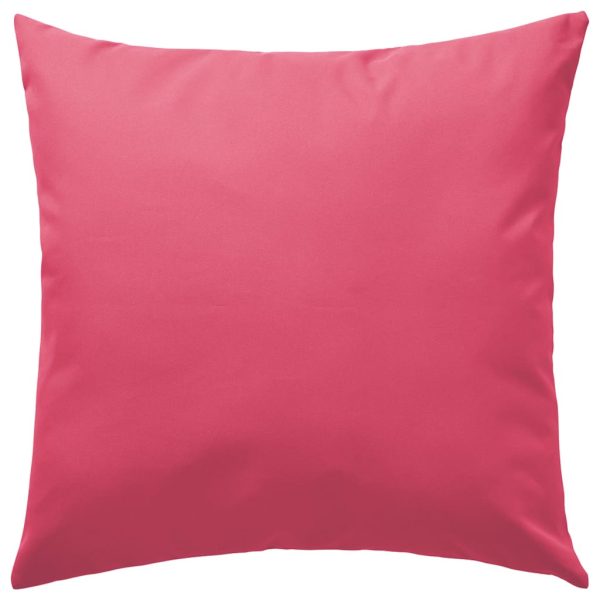 Vrtni jastuci 2 kom 60 x 60 cm ružičasti