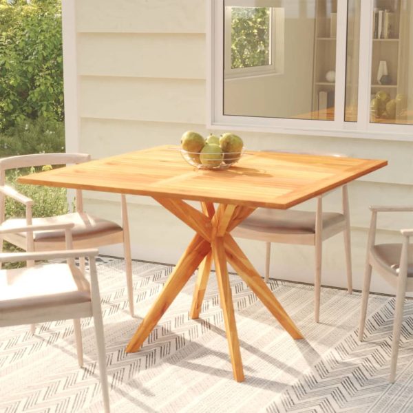 Vrtni stol 110 x 110 x 75 cm od masivnog bagremovog drva
