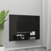Zidni TV ormarić crni 135 x 23