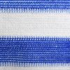 Balkonski zastor plavo-bijeli 120 x 500 cm HDPE