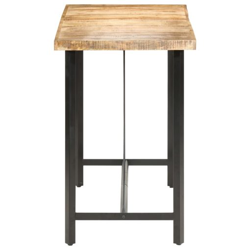 Barski stol 180 x 70 x 107 cm od grubog drva manga - Slika 3