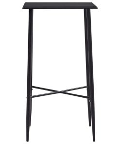 Barski stol crni 60 x 60 x 111 cm MDF