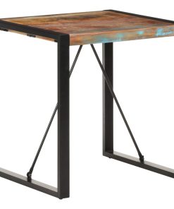 Blagovaonski stol 70 x 70 x 75 cm od masivnog obnovljenog drva