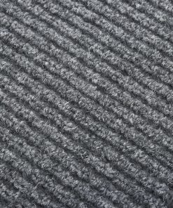 Dugi tepih za hvatanje nečistoće 100 x 150 cm sivi