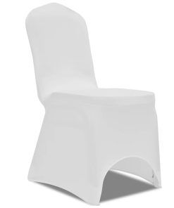 Navlake za stolice rastezljive bijele 30 kom