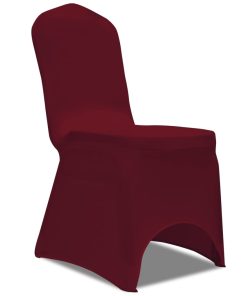 Navlake za stolice rastezljive bordo 24 kom
