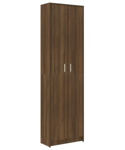 Ormar za hodnik boja hrasta 55x25x189 cm od konstruiranog drva