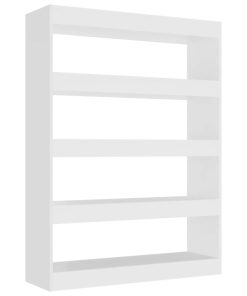Ormarić za knjige / sobna pregrada bijeli 100 x 30 x 135 cm