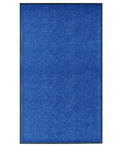 Otirač perivi plavi 90 x 150 cm