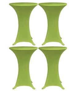 Rastezljivi stolnjak 4 kom 70 cm zeleni