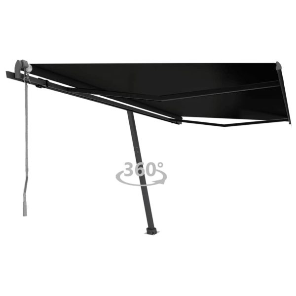 Samostojeća automatska tenda 400 x 350 cm antracit
