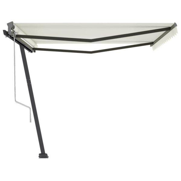 Samostojeća automatska tenda 450 x 300 cm krem - Image 4