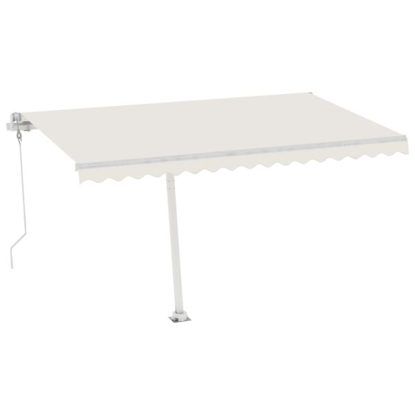 Samostojeća automatska tenda 450 x 350 cm krem - Image 4