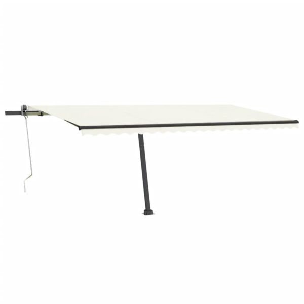 Samostojeća automatska tenda 500 x 300 cm krem - Image 3