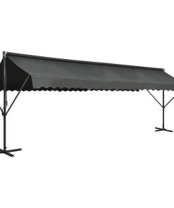 Samostojeća tenda 600 x 300 cm antracit