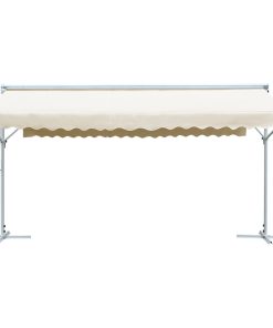 Samostojeća tenda 600 x 300 cm krem