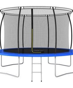 Set trampolina okrugli 366 x 80 cm 150 kg