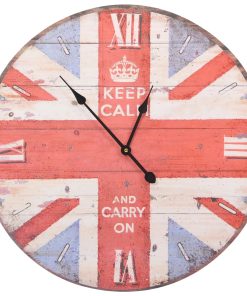 Starinski zidni sat UK 60 cm