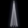 Stožasto božićno drvce 752 tople bijele LED žarulje 160x500 cm