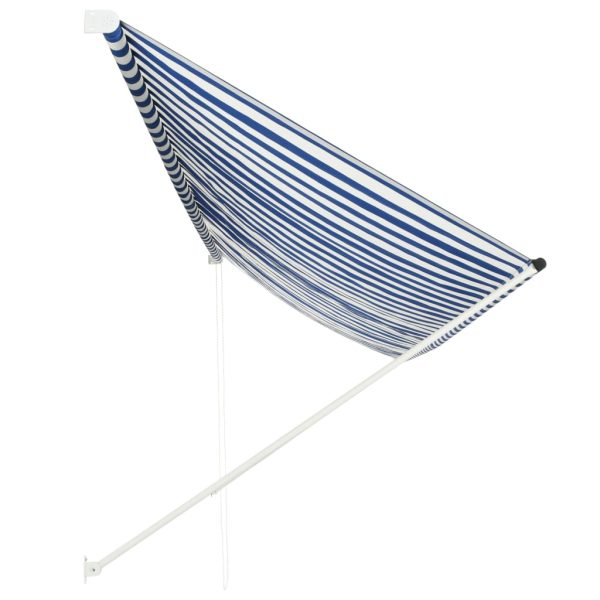 Tenda na uvlačenje 400 x 150 cm plavo-bijela