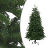 Umjetno božićno drvce LED s kuglicama zeleno 180 cm PVC i PE