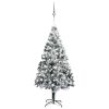 Umjetno božićno drvce LED s kuglicama zeleno 210 cm PVC