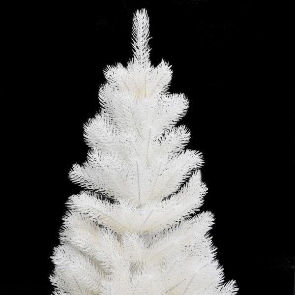 Umjetno božićno drvce s realističnim iglicama bijelo 90 cm - Slika 3