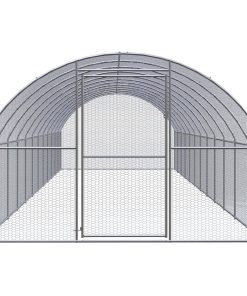 Vanjski kokošinjac 3 x 12 x 2 m od pocinčanog čelika