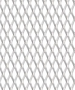 Vrtna mrežasta ograda od nehrđajućeg čelika 100x85  cm 20x10x2 mm