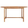 Vrtni stol 150 x 76 cm od masivne tikovine
