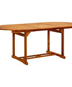 Vrtni stol od masivnog bagremovog drva 200 x 100 x 75 cm
