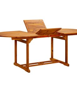 Vrtni stol od masivnog bagremovog drva 200 x 100 x 75 cm