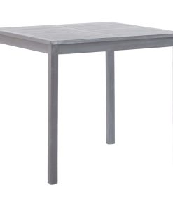 Vrtni stol sivi 80 x 80 x 74 cm od masivnog bagremovog drva
