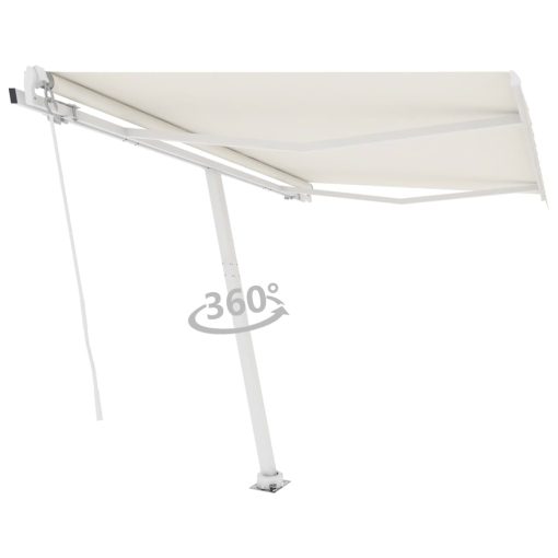 Samostojeća automatska tenda 300 x 250 cm krem - Image 3