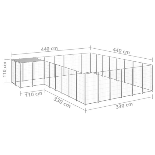 73 m² čelični