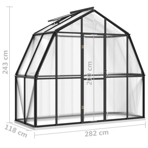 3 m² aluminijski