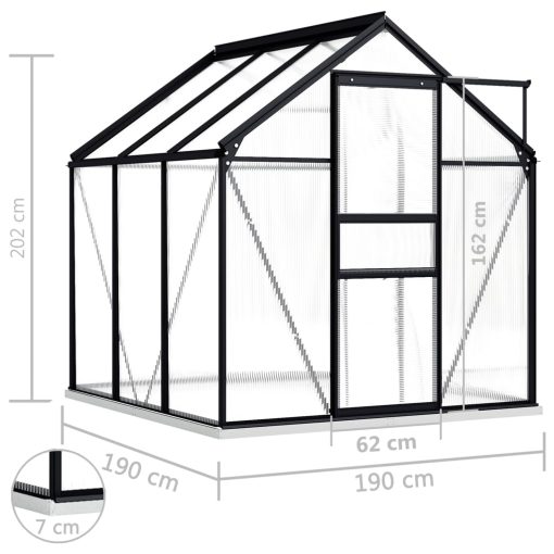 61 m² aluminijski