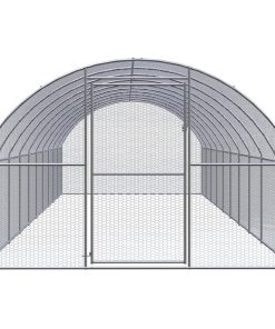 Vanjski kokošinjac 3 x 10 x 2 m od pocinčanog čelika