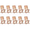 11-dijelni vrtni blagovaonski set 220x90x75 cm bagremovog drva